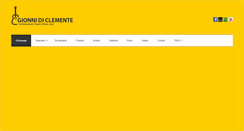 Desktop Screenshot of gionnidiclemente.com