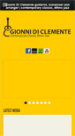 Mobile Screenshot of gionnidiclemente.com